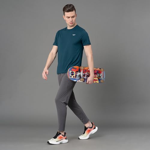 Image of Red Tape Activewear Round Neck T-Shirt for Men | Quick Dry | Anti Microbial | Stretchable
