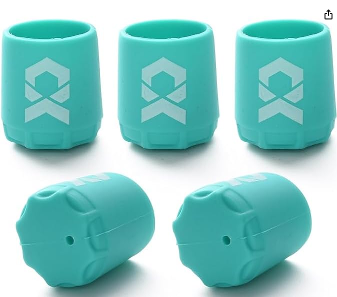 竿尻キャップ 6個セット ロッドエンドキャップ シリコン製 竿尻キャップ 単取り付け 保護 傷防止 釣りロッド 釣り用品