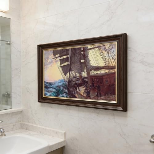 Impression sur toile Trimming The Sails tableau déco salon 20x30 cm - 5