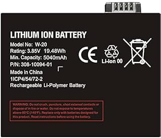 W-20 Battery Replacement for Netgear 5G MR5100 MR5200 Battery, AT&T Nighthawk M5 Mobile Hotspot Router Battery W-20