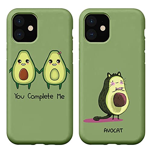 nurkorki [2 pezzi Cover per iPhone 13 iPhone 14 6,1, Custodia Morbide