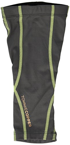 Tommie Copper Performance Calf 2.0 Sleeves, X-Large, Slate Gray/TC Sulphur Stich