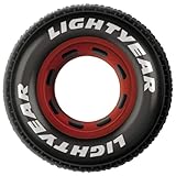 Multicolor Disney/Pixar Cars 3 Inflatable Plastic Tires - 25' (Pack of 2) - Perfect for Kids Parties, Races & Decorations