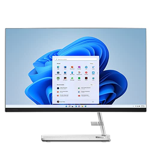 Lenovo IdeaCentre AIO 3 12th Gen Intel i3 23.8″ FHD WVA 3-Side Edgeless All-in-One Desktop with Alexa Built-in (8GB/512GB SSD/Win11/MS Office 2021/HD 720p Camera/Wireless Keyboard & Mouse) F0GH00MJIN