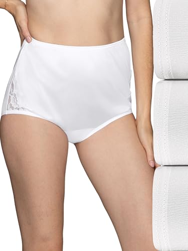 Image of Vanity Fair Women's High Waisted Underwear, Full Coverage Ladies Panties, Perfectly Yours Briefs