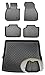 Produktbild ZentimeX Z392556 Set Kofferraumwanne Gummifußmatten + Klettnetztasche (Laderaumwanne, Kofferraummatte, Automatten)