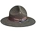 Aoleaky Wool US Military Campaign USA Drill Sergeant Instructor Mountie Ranger Hat Brown S