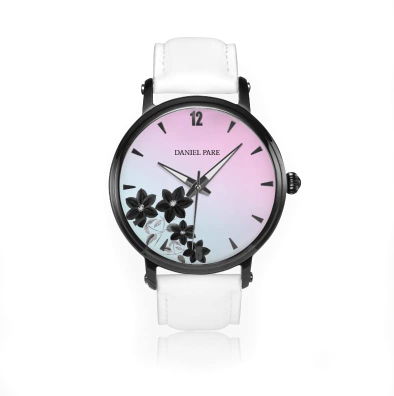 Montre automatique au style floral pour parfaire votre tenue quotidienne chic et moderne