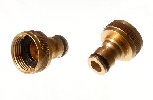 Adaptateur encliquetable 13mm en laiton pour l'irrigation facile du potager