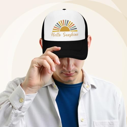 Image of Funny Trucker Hats,Trucker Hat Baseball Cap for Women Snapback Adjustable Hat Humor Gift Men