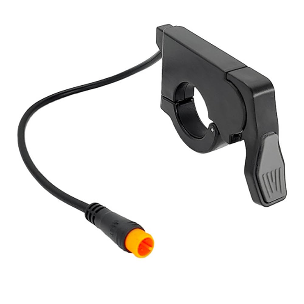 Exqufood E Bike Mountain Bike Throttle Quick Release Button Electric Accelerator Thumb Throttle M8 Port Throttle Release Handle