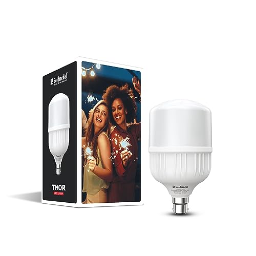 Image of Goldmedal Thor 30W B22 Base LED Bulb For Home & Office | Energy Efficient | 230 Degree Light Coverage | Surge Protection up to 4KV | Rated Life 15000 Hrs |Warm White (3000K)