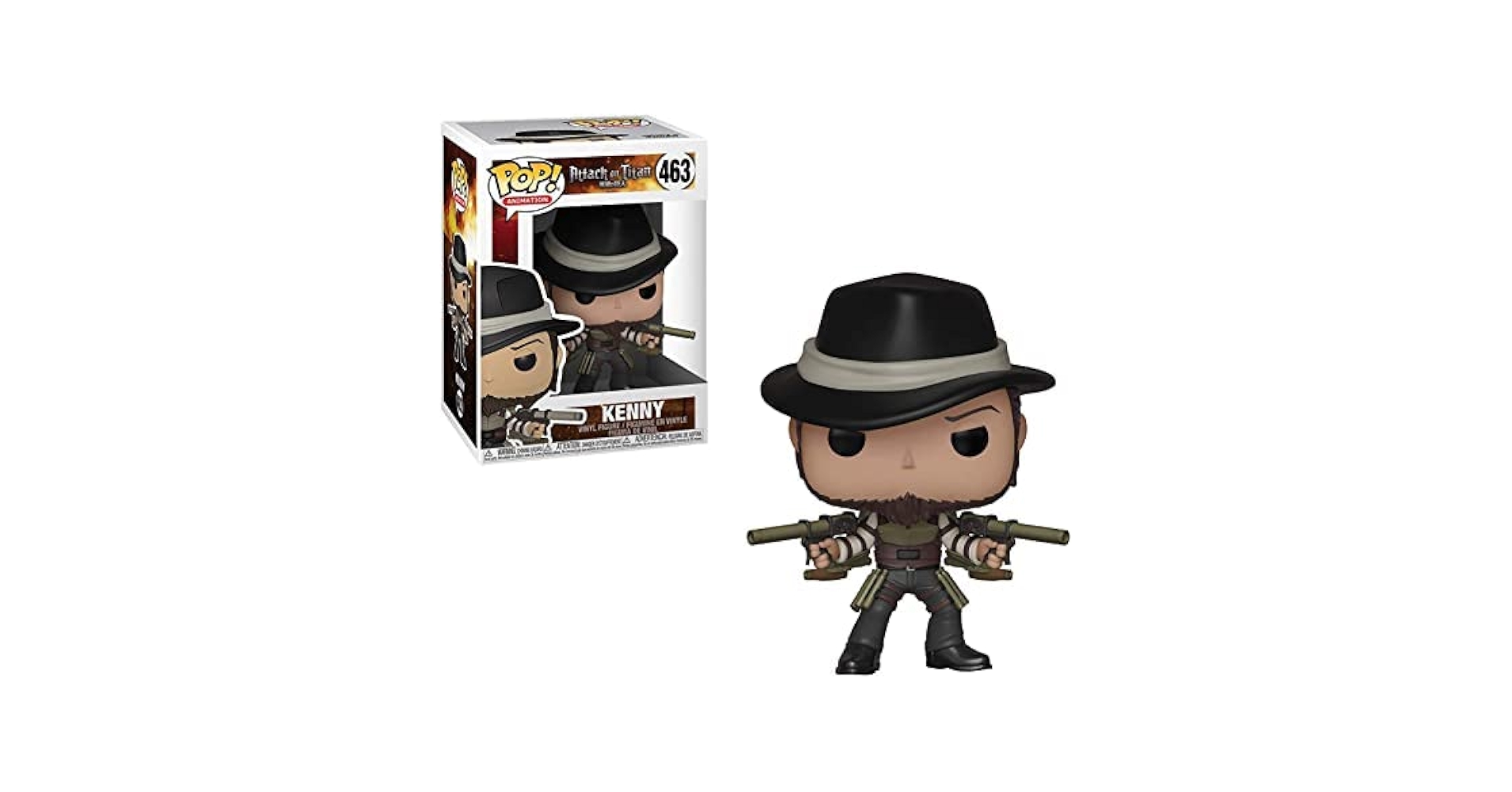 Amazon.com: Funko Kenny Ackerman: Attack on Titan x POP