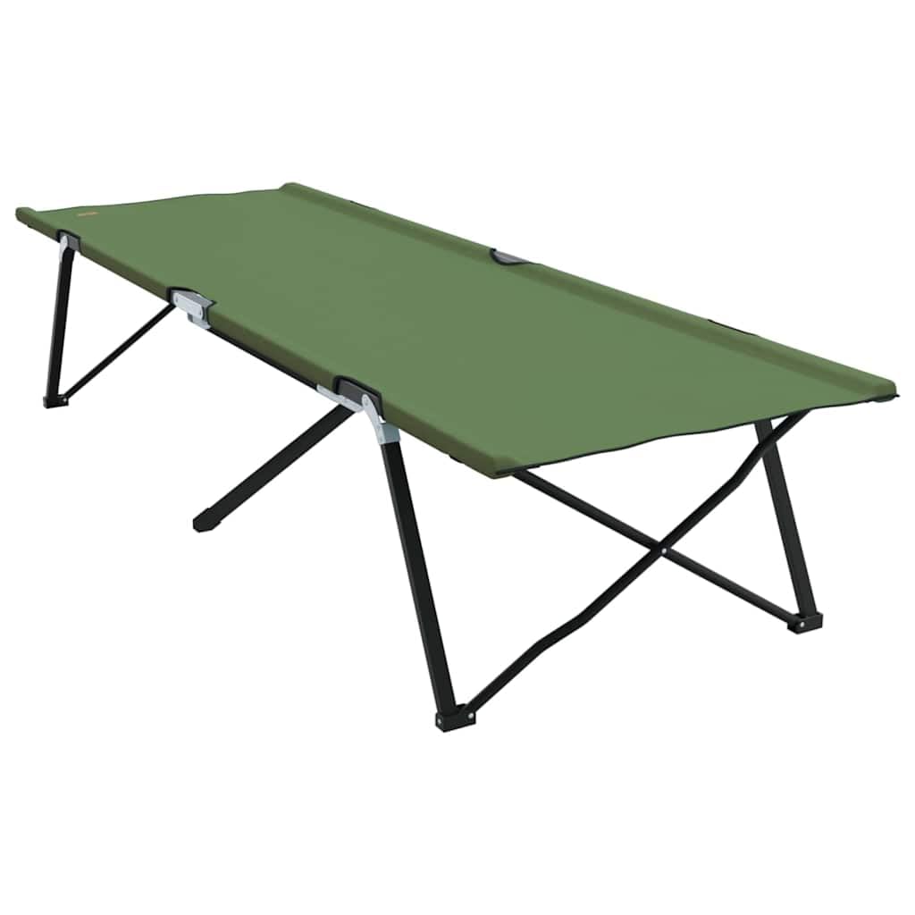 Generisch Klapp Schlafbett fürs Camping 2 pcs Grün 206 x 76 x 74 cm,Sportartikel,Outdoor-Aktivitäten,Camping Wandern,Camping-Möbel,Feldbetten-42003172