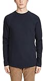 Theory Men's Sweater, River Crewneck, Eclipse, S