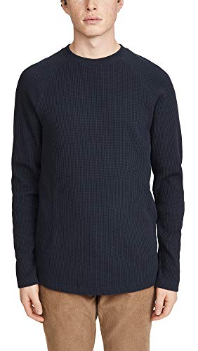 Theory Men's Sweater, River Crewneck, Eclipse, S