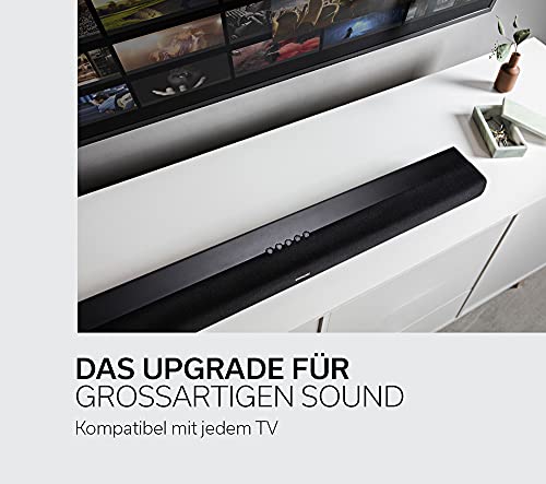 Denon DHT-S216 2.1 TV Soundbar mit integriertem Subwoofer, Bluetooth, HDMI ARC, 4K UHD, Dolby Digital, DTS, DTS Virtual:X, optischer Eingang, Black – Bild 4