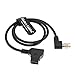 Alvin's Cables D Tap to 4 Pin Hirose Right Angle Male Power Cable for Sound Devices
