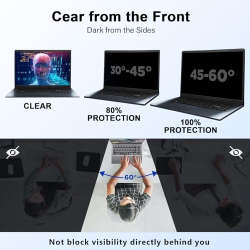 Écran de confidentialité pour ordinateur portable 14" anti-reflet