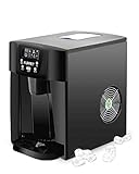 KUPPET 2 in 1 Countertop Ice Maker, Produces 36 lbs Ice in 24 Hours, Ready in 6min, LED Display...