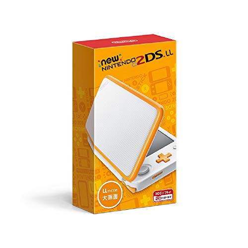 Newニンテンドー2DS LL 【ホワイト×オレンジ】 (【Amazon.co.jp限定】オリジナルマスキングテープ 同梱)