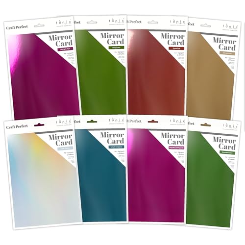 Papier miroir brillant A4 idéal pour vos albums de scrapbooking