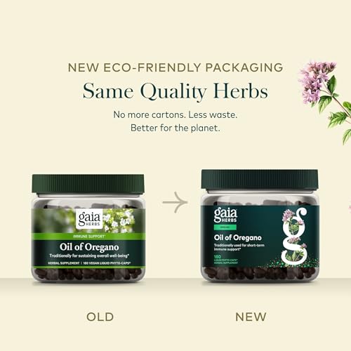 Gaia Herbs Oil of Oregano Capsules