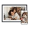 Pixedge Frameo 10.1 in Smart WiFi Digital Photo Frame,Electronic Picture Frame Slideshow Send Photos from Anywhere with Frameo,1280 * 800 IPS Touch Screen Picture Frame for Gifts