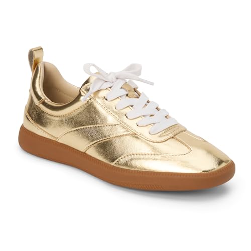 Coconuts by Matisse Women's Wylder Gold Lace Up Sneaker Casual Shoes