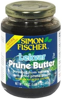 Fruit Butter Prune Lekvar, 18 Oz (Pack of 6)