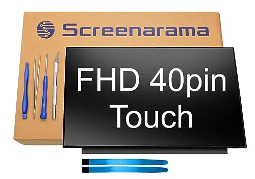 SCREENARAMA New Screen Replacement for Lenovo IdeaPad 3 15ITL6 (40pin, Touchscreen) FHD 1080p IPS Matte LCD LED Display with Tools