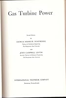 Gas Turbine Power 0700220313 Book Cover