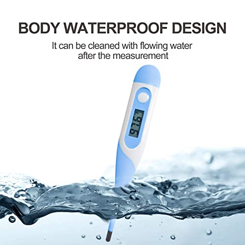 Contec Pet Thermometer Dog Thermometer Dual Scale Waterproof Veterinary Thermometer With A Flexible Tip Suitable For Cats/Dogs/Horse/Veterinarian #TOP6