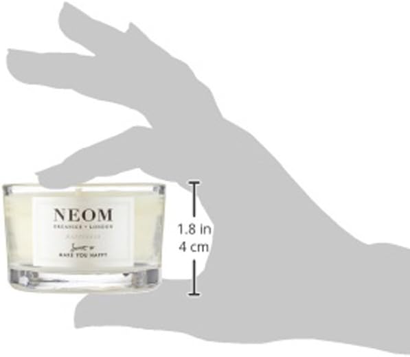 NEOM- Happiness Travel Candle, 125g | Neroli, Mimosa & Lemon | Essential Oil Candle - Image 6