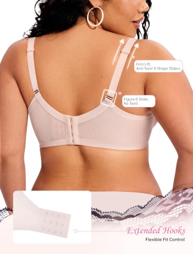 Image of ProKloud Minimizer Bras for Women Full Coverage Supportive Push Up Bra