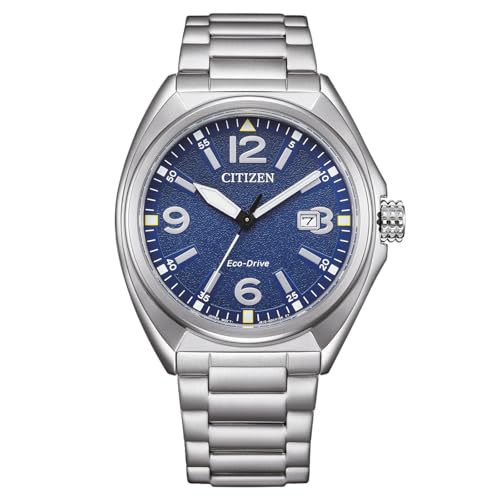 Citizen Reloj analógico Eco Drive para Hombre con Correa de Acero Inoxidable AW1571 76L