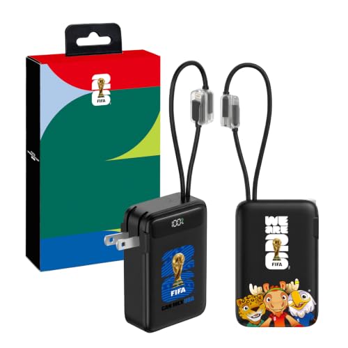 Official FIFA World Cup 2026 Edition, 3-in-1 Fast Charge...