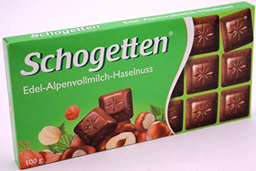 Schogetten Vollmilch-Nuss Schokolade (15x 100g Tafel)