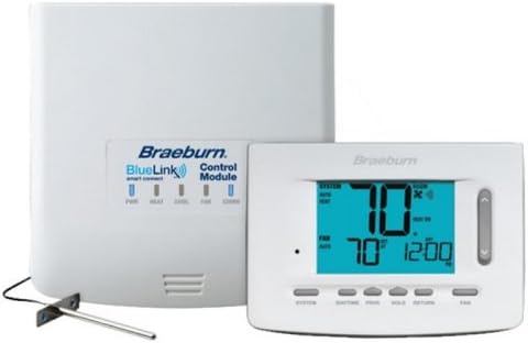 Braeburn 7500 Universal Wireless Kit 7, 5-2 Day or Non-Programmable 3H / 2C (Includes Thermostat, Control Module and Supply Air Sensor)