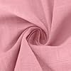 AMhomely Button Down Blouse Women Long Sleeve Oversized Shirt Casual Tops with Breast Pocket Solid Loose Office Work Tunic Tops Baggy Pullover Shirts Going Out Tees Shirts Holiday Vacation Pink XXL #4