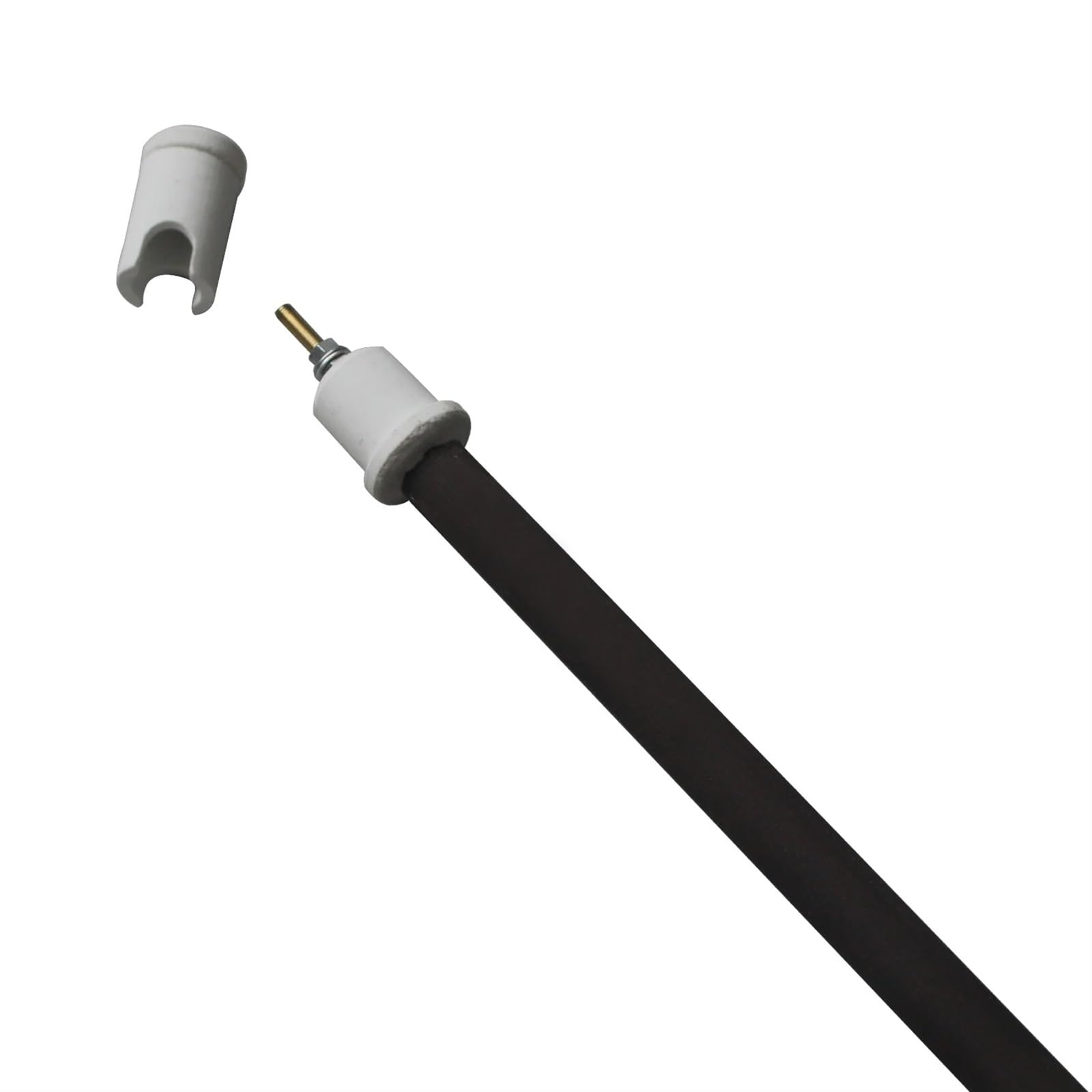 CEMELI 24pcs Heater Tube Far Infrared Sauna Heating Element Blackbody Ceramic Infrared Heater Tube ForSauna Room 3CM head 220V Ceramic