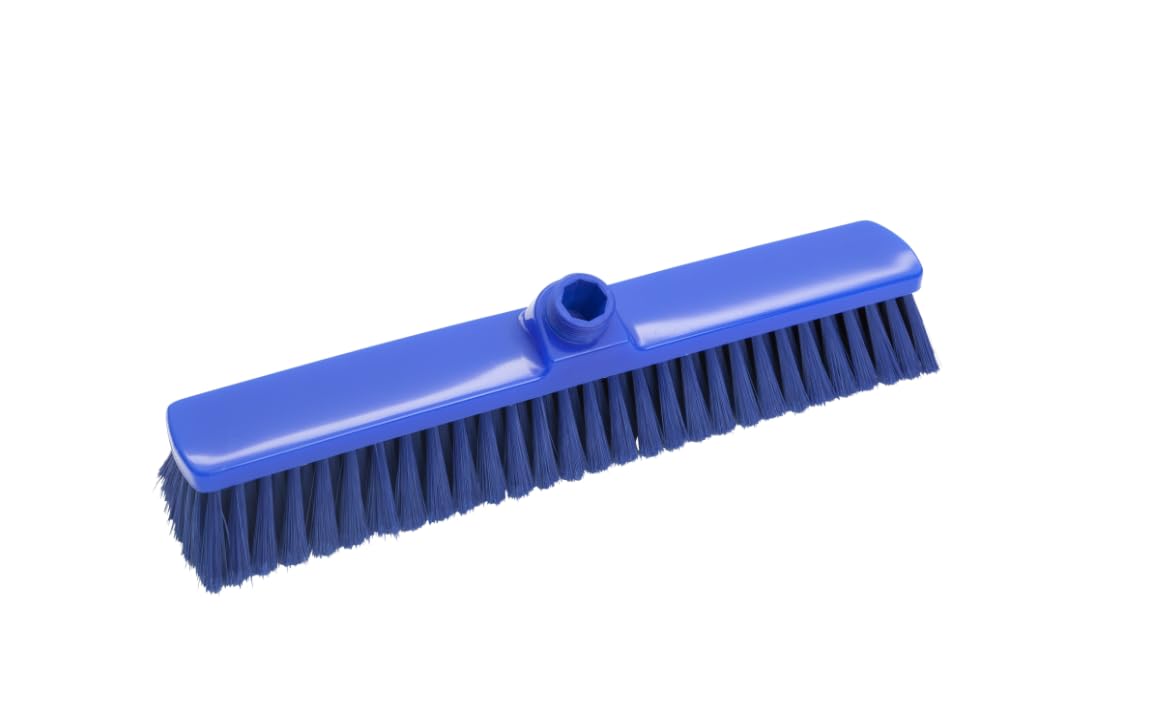 Hygienebesen Haug, ungeschlitzt weich blau 400x60x120 mm, geeignet nach HACCP & für Lebensmittelbereich