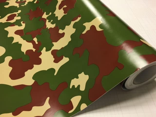 Amazon.co.jp: カッティングシート/迷彩柄152cm×30cm森林迷彩