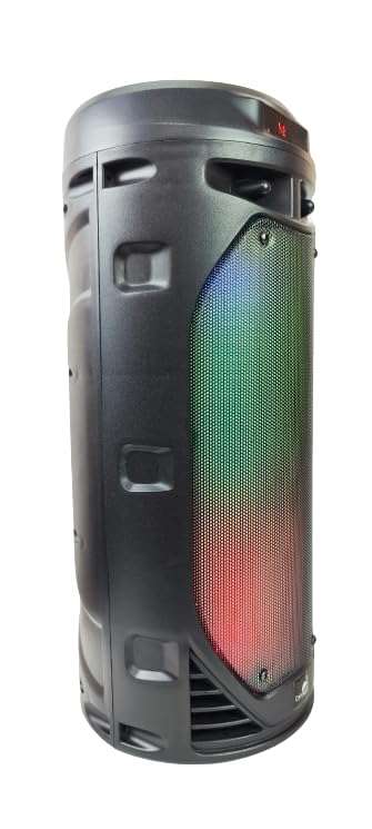 ortek Bluetooth Speaker 40W Speaker with Upto 5 Hours Playback & 2000 mAh Battery Super Bass Sound Tower Speaker, with Mic and Remote, Magic Light, Party Speaker Boom Box, Speaker 002 4