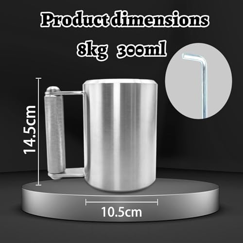 Mug pesado de acero inoxidable 18LB 300ML miniatura 2