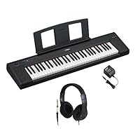 Amazon | YAMAHA NP-15B キーボード 61鍵盤 ヤマハ (BK ヘッドホン