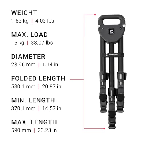Image of Matterport Heavy-Duty Tripod Dolly with Smooth-Rolling Camera Base