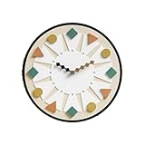WAOCEO Wanduhren Creme Kunst kreative Uhr Wohnzimmer Home Wanduhr Mode dekorative Uhr Design Restaurant Schlafzimmer Kunst Sitzuhr Dekorative Wanduhr für Schlafzimmer, Wohnzimmer (Color : B)