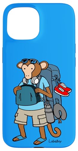 Lobeboy ��`���ʔ����o�b�N�p�b�L���O�����L�[����M�t�g �X�}�z�P�[�X iPhone 15 �p