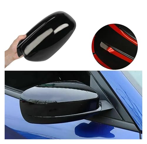Capuchon rétroviseur gauche pour Dodge Charger 2011-2020 noir brillant - 2